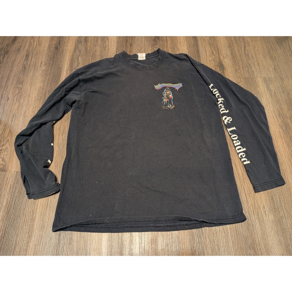 Vintage Molly Hatchet Band Tour Long Sleeve T Shirt XL Fruit‎ Of The Loom